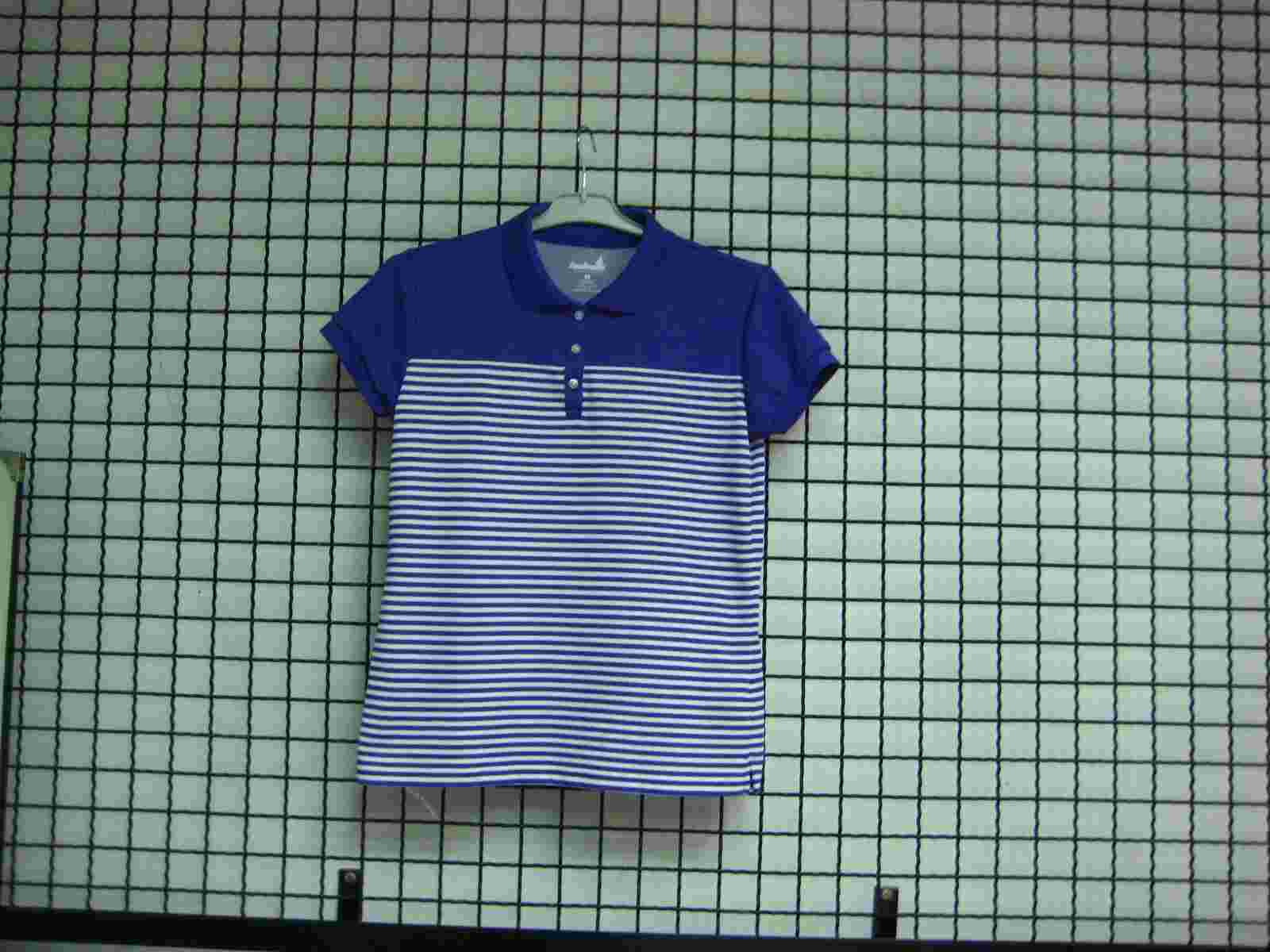 女生polo衫艷紫