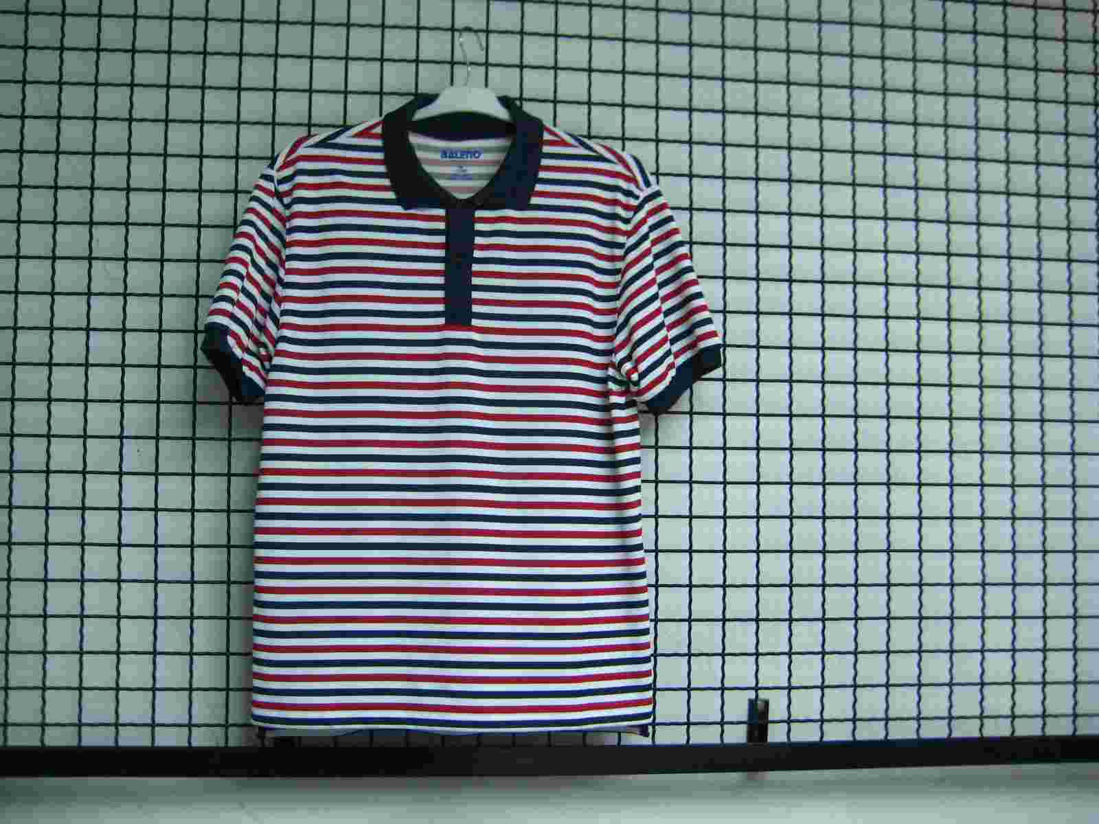 男生polo衫炮仗紅