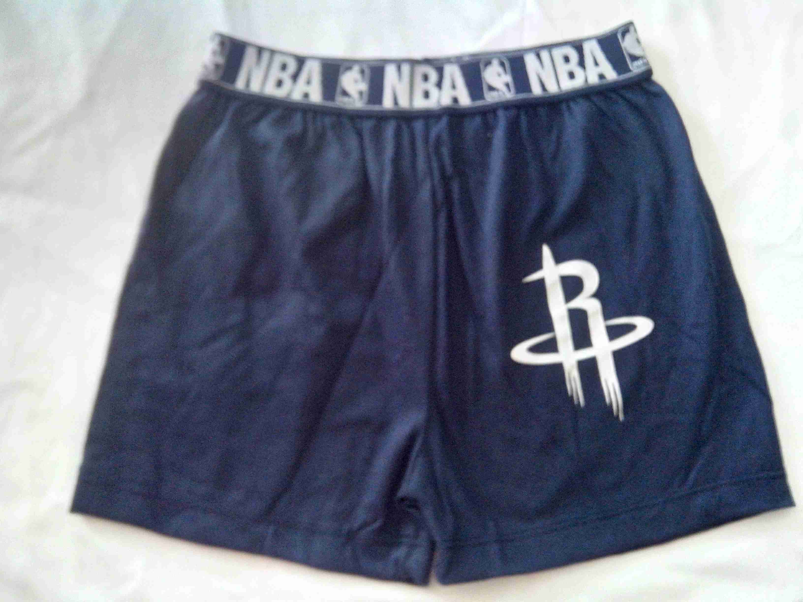 9301 NBA兒童平口褲-丈青火箭