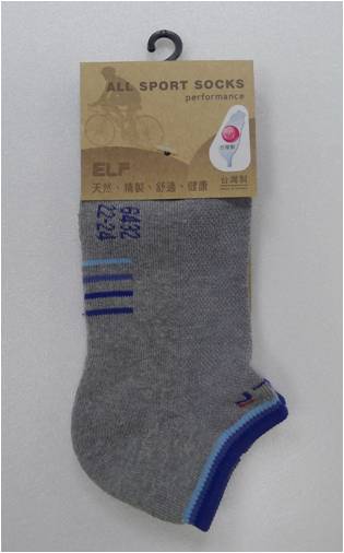 女用船形氣墊襪