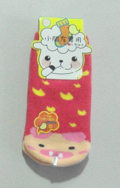 起毛童造型襪