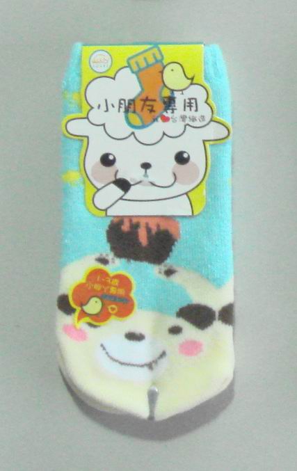 起毛童造型襪