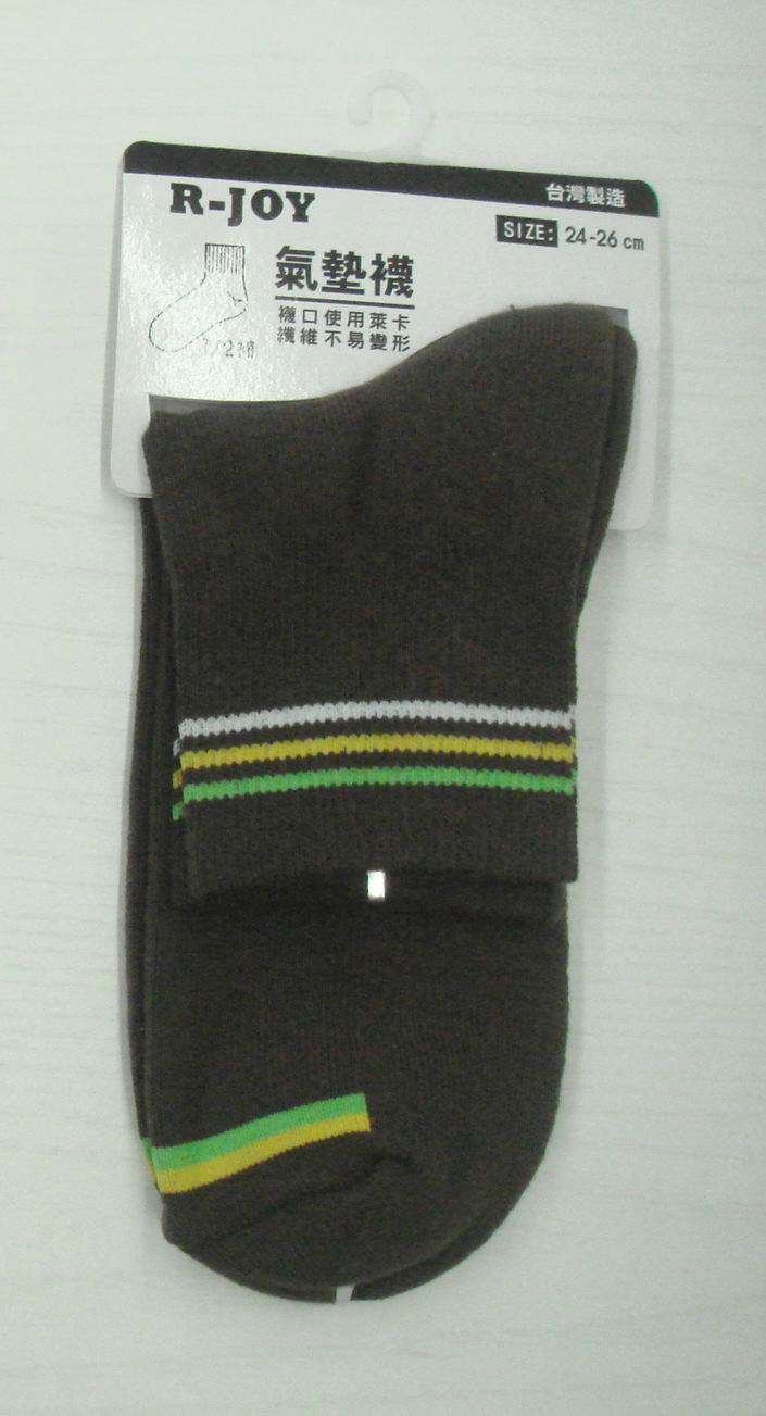 毛巾底氣墊襪