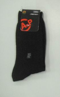 刺繡男休閒襪