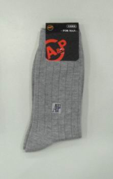 刺繡男休閒襪
