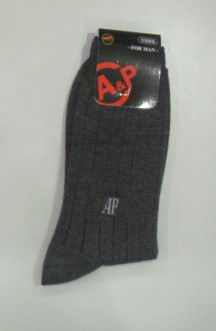 刺繡男休閒襪