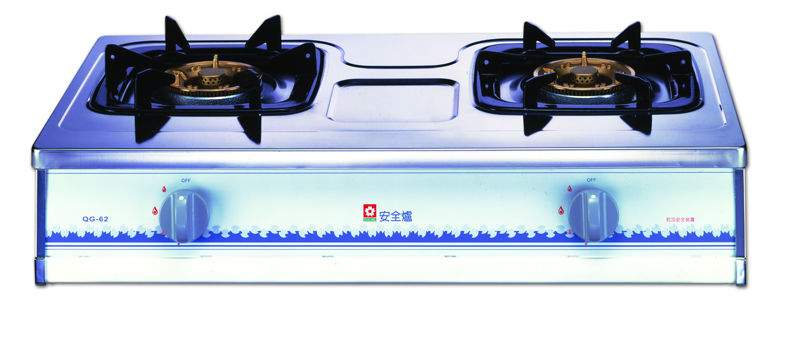 壓電式點火瓦斯爐