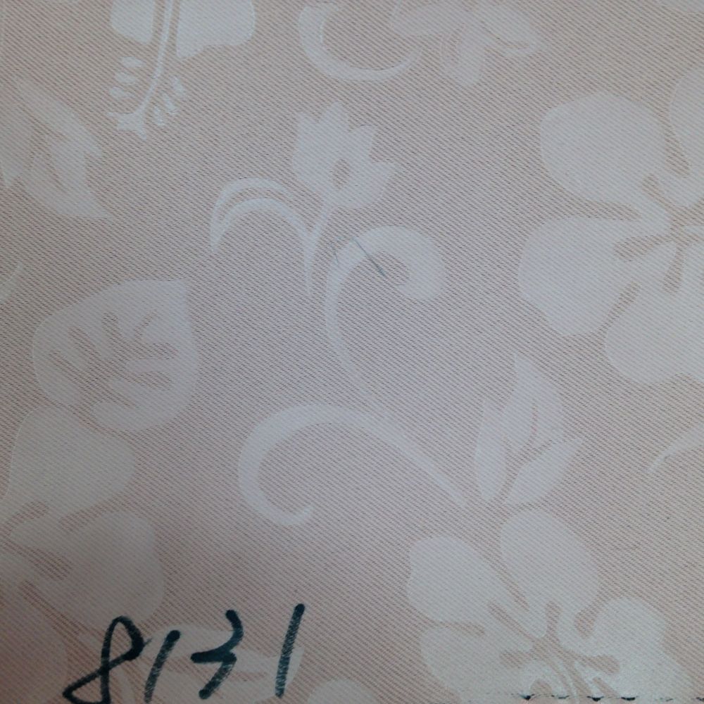 防焰遮光壓花三明治窗簾