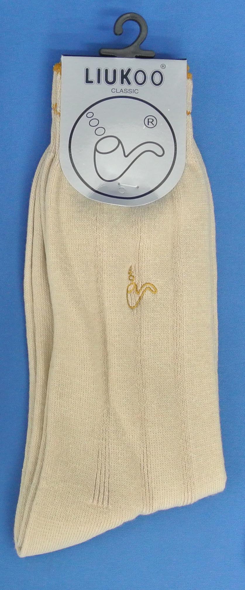 LIUKOO刺繡休閒襪 