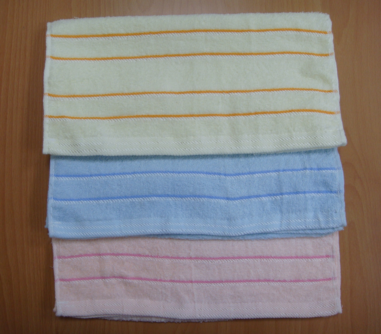 絲光橫紋毛巾3入TA3082