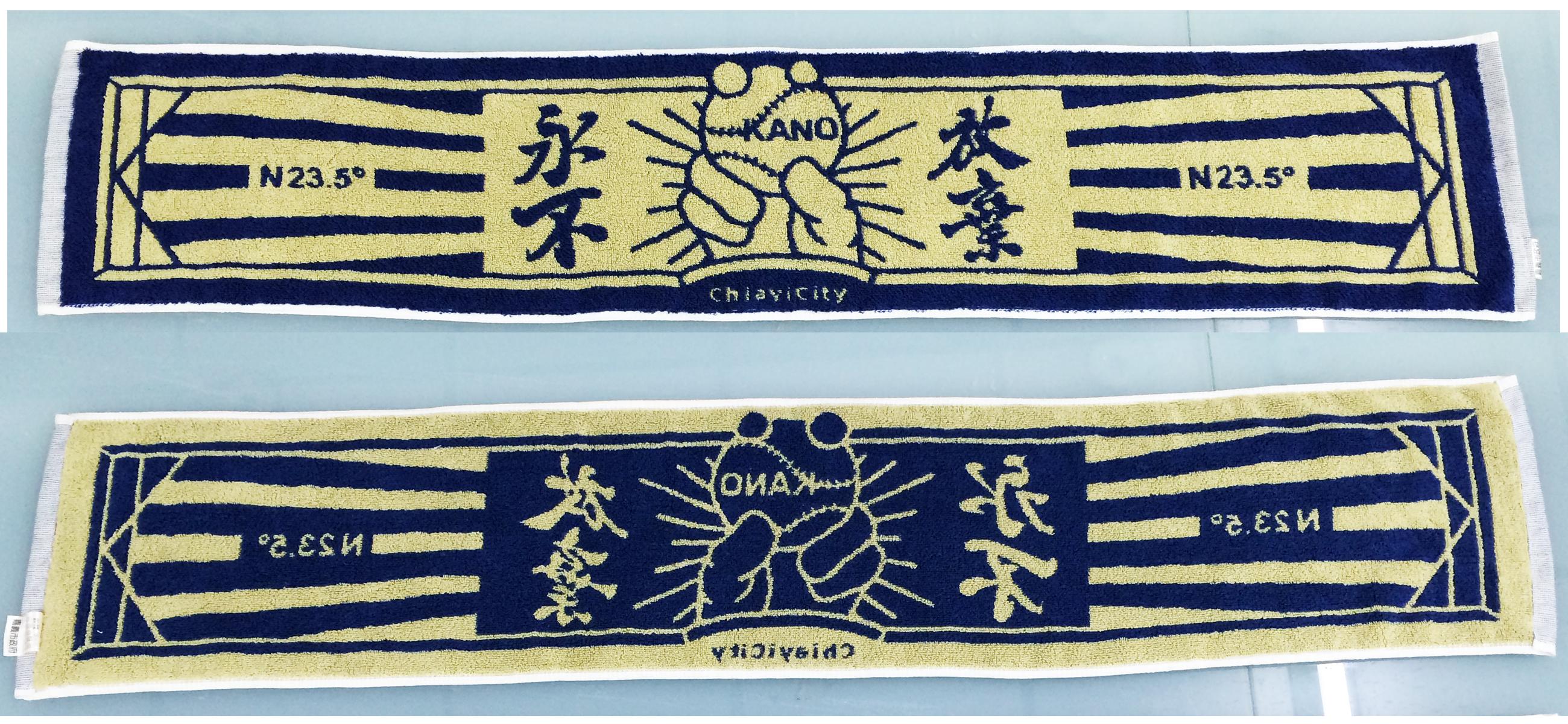 嘉義市政府運動毛巾