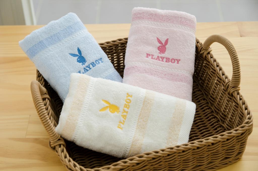 PLAYBOY長短毛毛巾