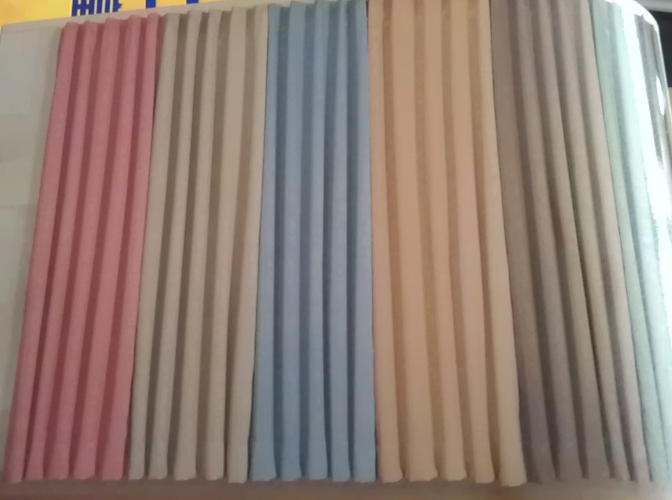 防焰遮光素色三明治