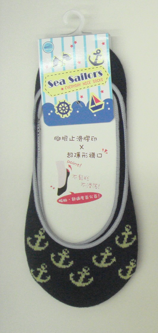 女海軍風低口襪