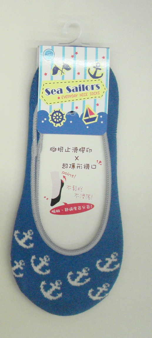 女海軍風低口襪