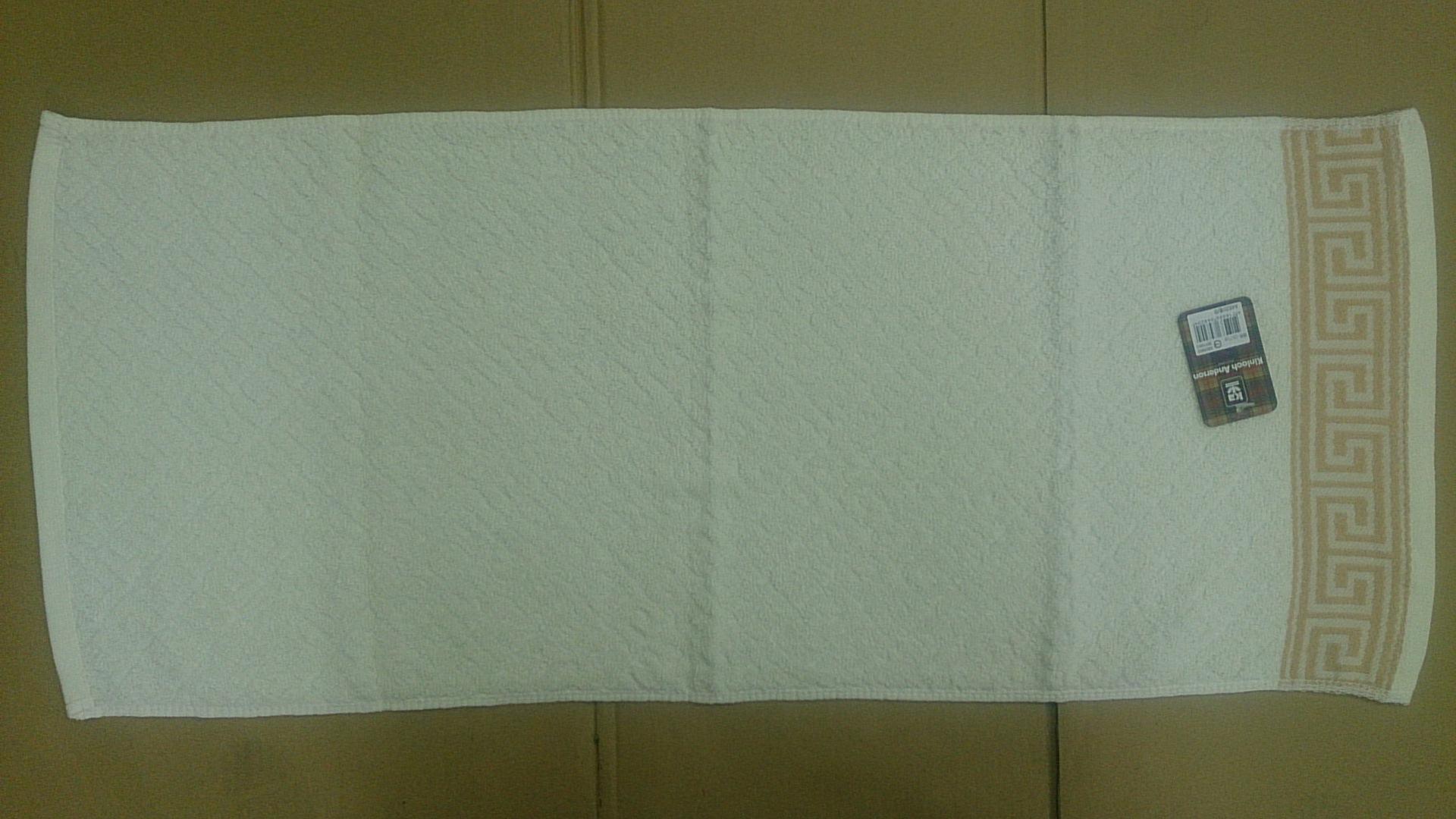 緞緹長城紋毛巾