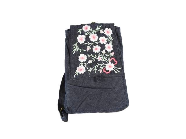 高級刺繡牛仔布背袋系列