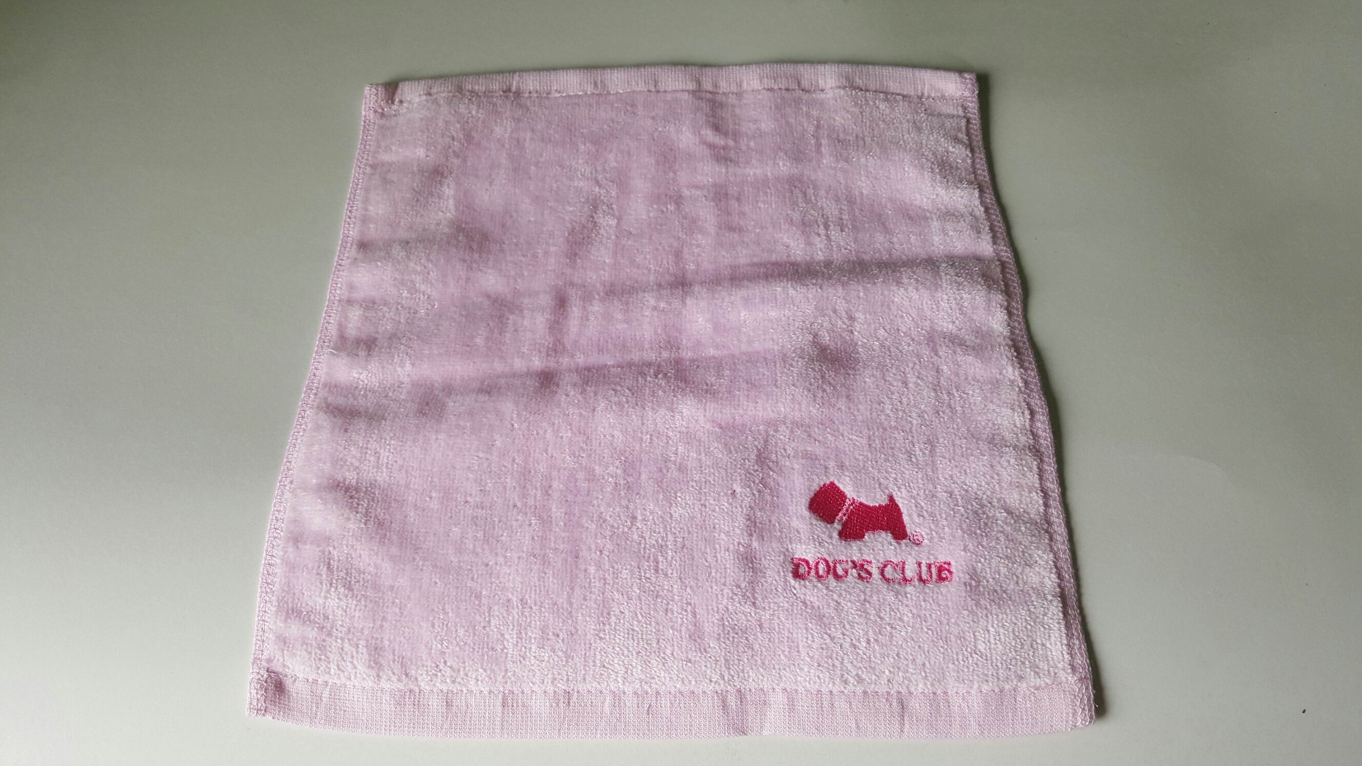 刺繡狗家族大方巾