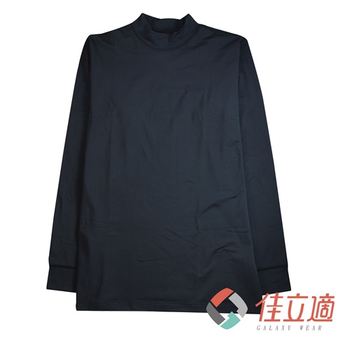 男性半高領蓄熱保暖衣