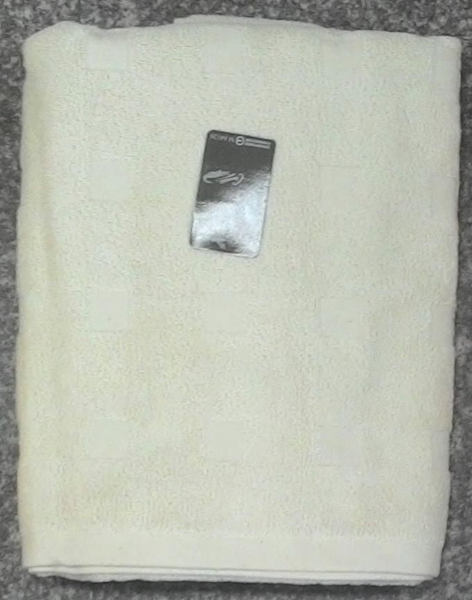 摩登方格浴巾