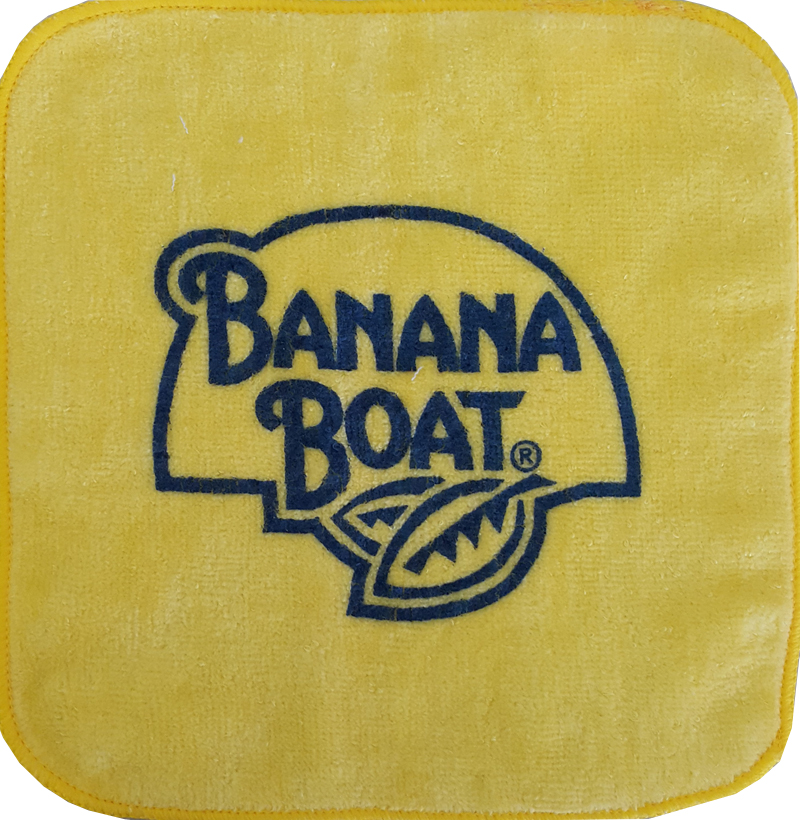 490BANANA BOAT小方巾