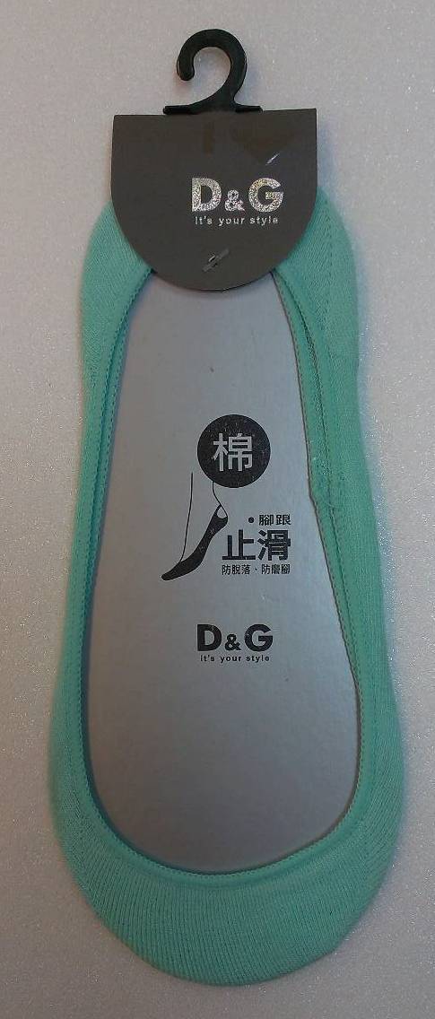 D&G純棉素面襪套
