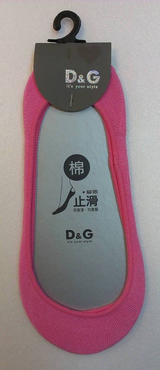 D&G純棉素面襪套