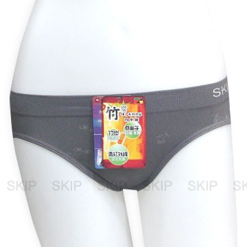 90%竹炭女低腰三角褲