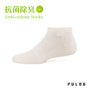強效除臭機能學生裸襪
