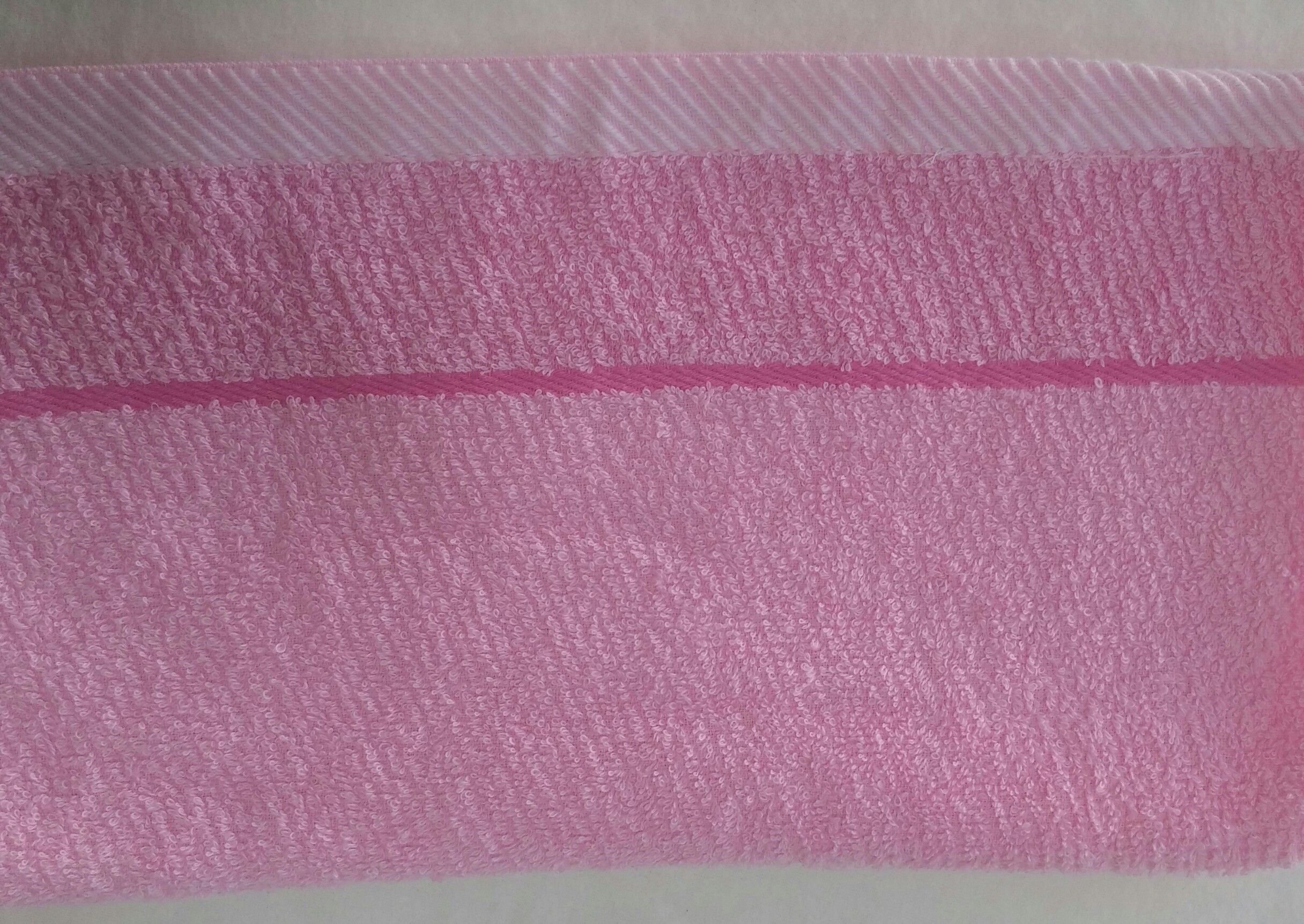 斜布色緞毛巾