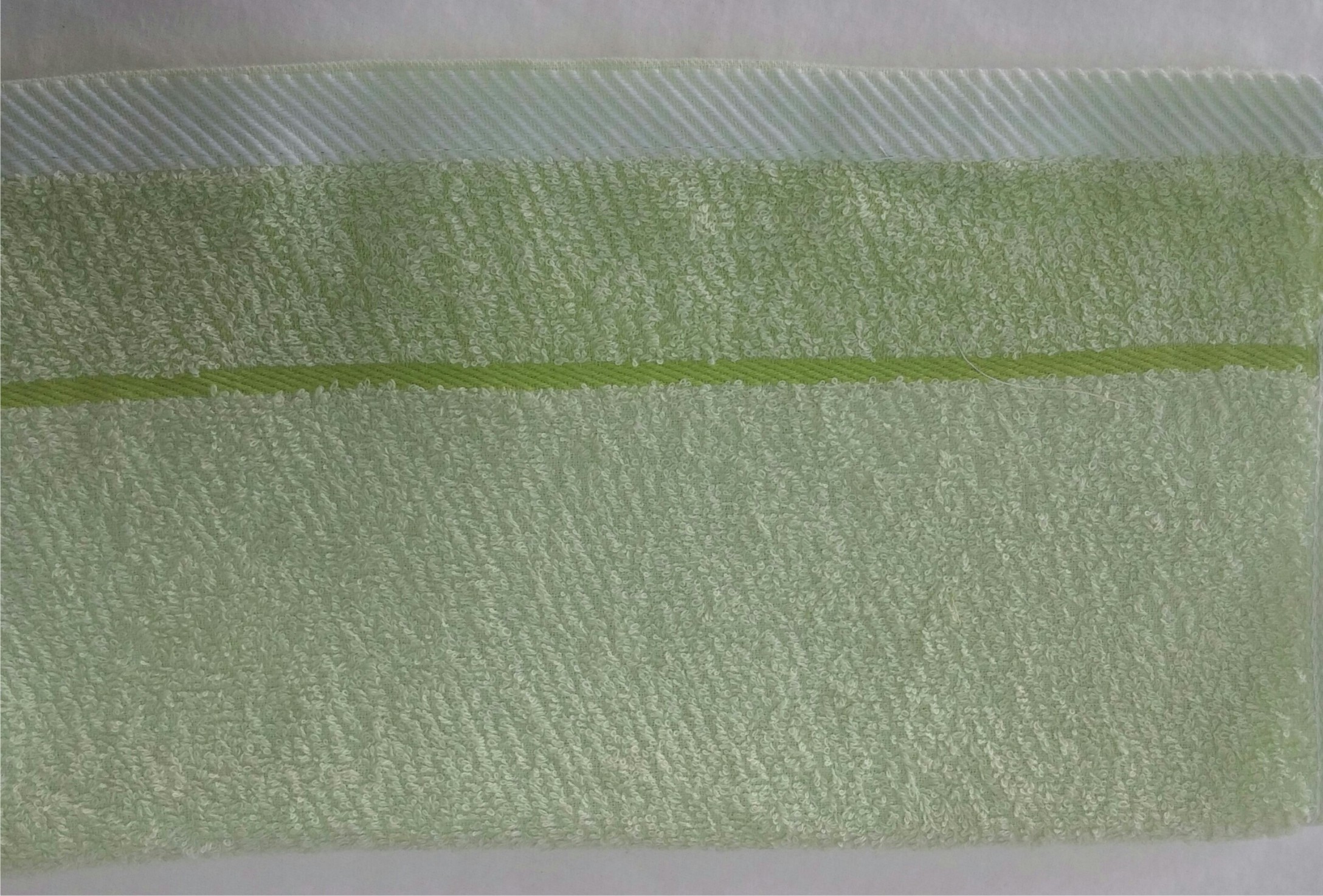 斜布色緞毛巾