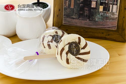 巧克力棒棒糖毛巾