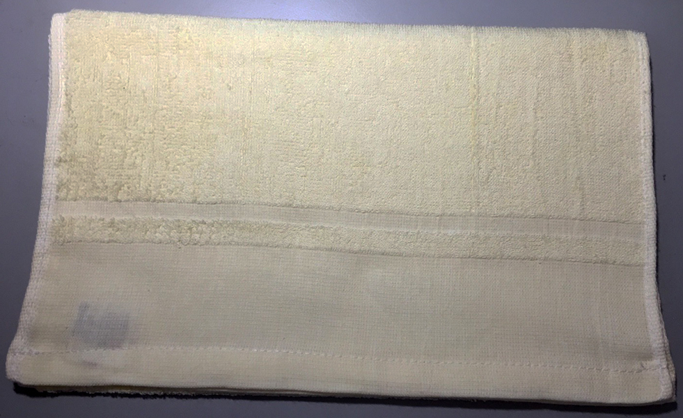 素色毛巾