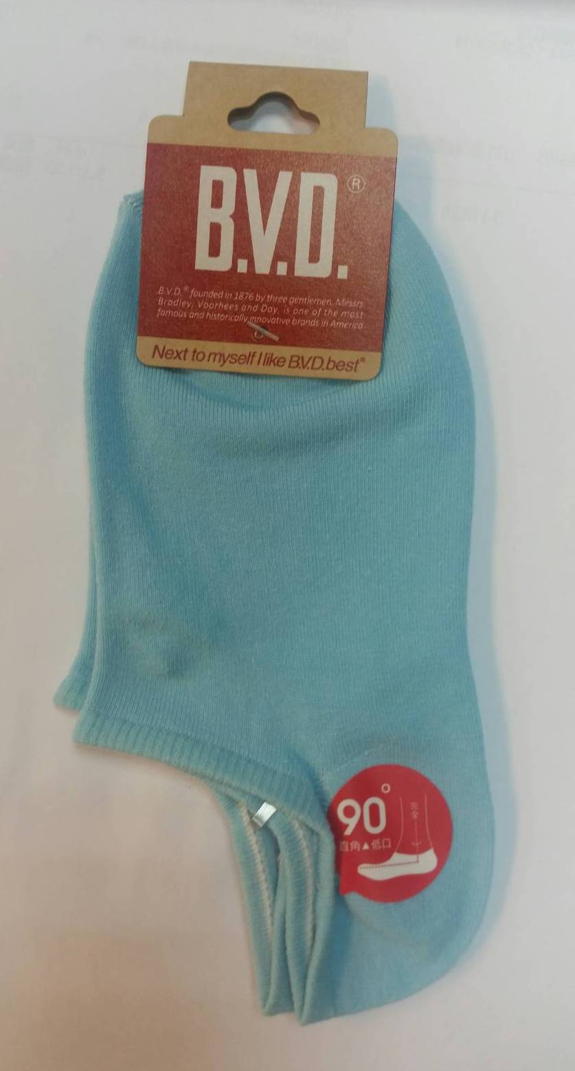 BVD細針低口直角女襪