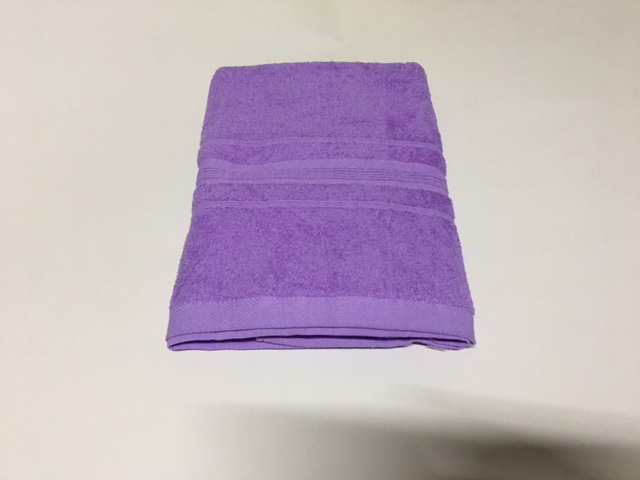 鍛條色紗浴巾