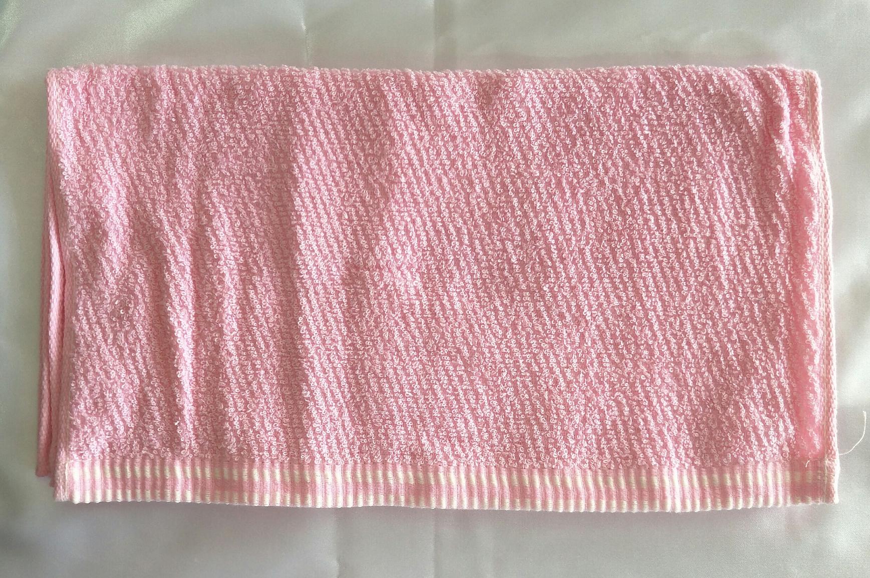 斜紋小布格毛巾
