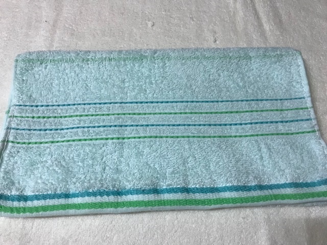 精緻色紗毛巾