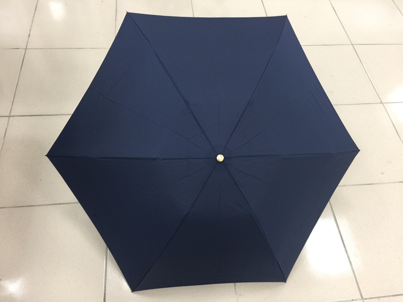 日式輕量三折迷你傘(藍色)