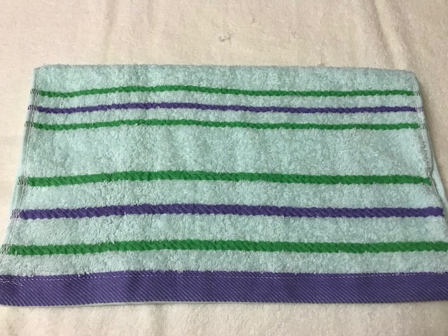 精緻色紗毛巾