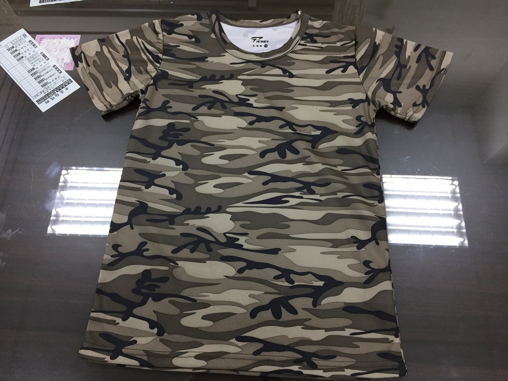童 迷彩短袖衫