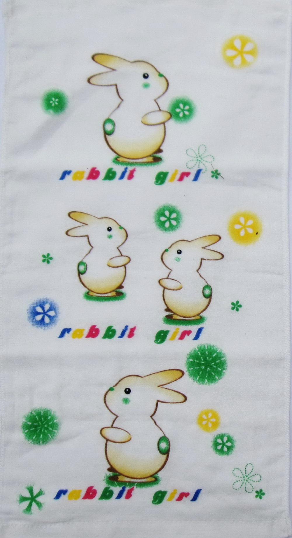 兔女郎紗布童巾