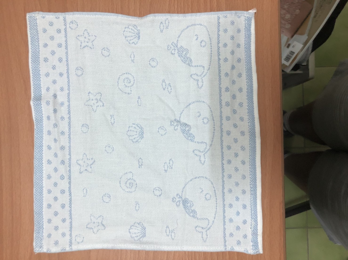 海世界紗布方巾