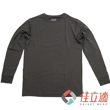 男性圓領-升溫蓄熱保暖衣