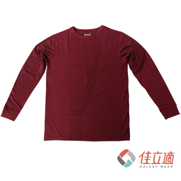 男性圓領-升溫蓄熱保暖衣