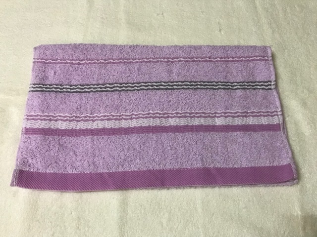 精緻色紗毛巾