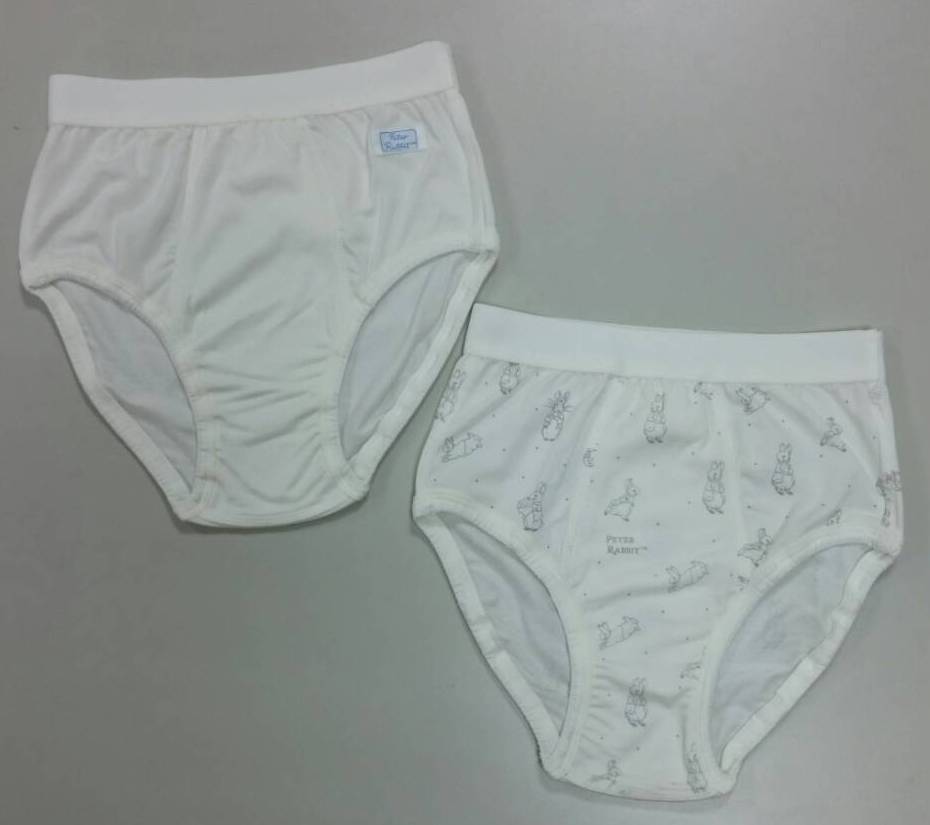 森林小兔男童三角褲2入