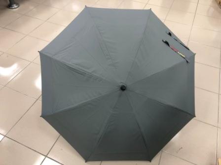 28”雙層抗風傘-鐵灰色