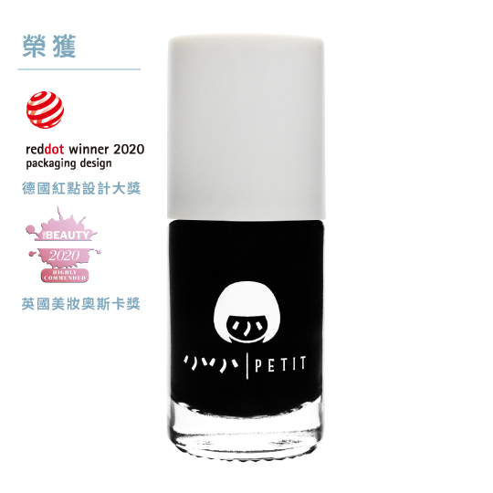 小小PETIT水性持久可剝指甲油-黑點點