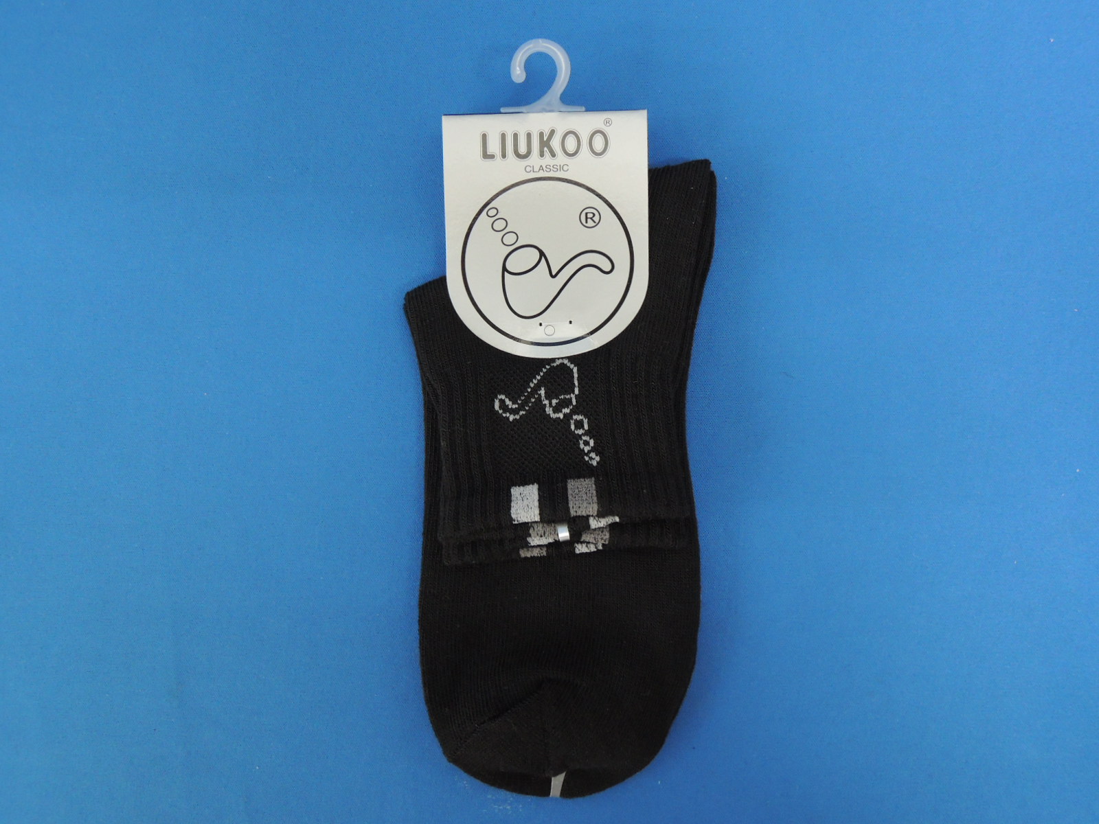 LIUKOO1/2中性休閒短襪 