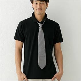 男款素面POLO衫